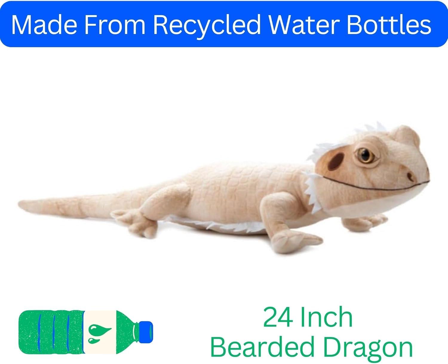 image:imageThe Petting Zoo Bearded Dragon Stuffed Animal Gifts for Kids Wild Onez Zoo Animals Bearded Dragon Plush Toy 24 inches