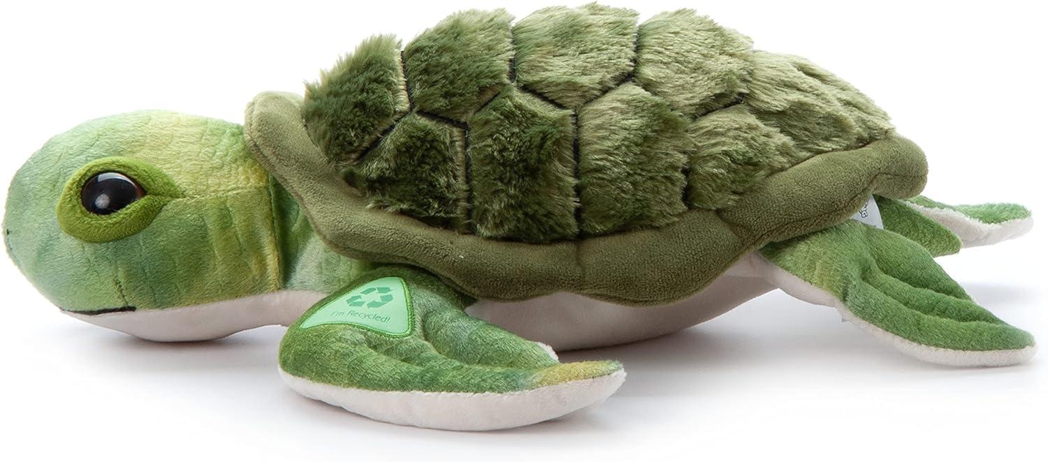 image:imageThe Petting Zoo Conservation Sea Turtle Stuffed Animal Gifts for Kids Wild Onez Ocean Animals Sea Turtle Plush Toy 14 inches