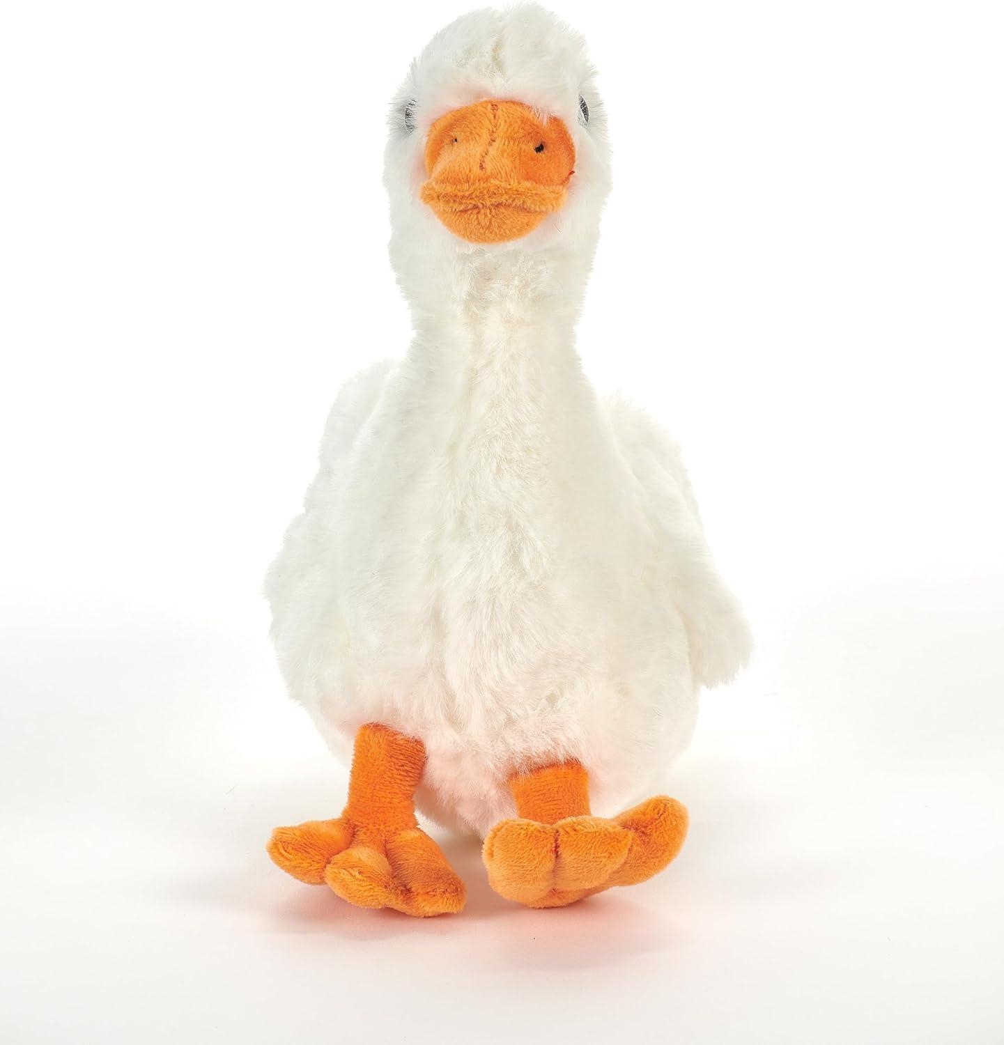 image:imageThe Petting Zoo Floppy Duck Stuffed Animal Plushie Gifts for Kids Wild Onez Wildlife Animals Duck Plush Toy 9 inches