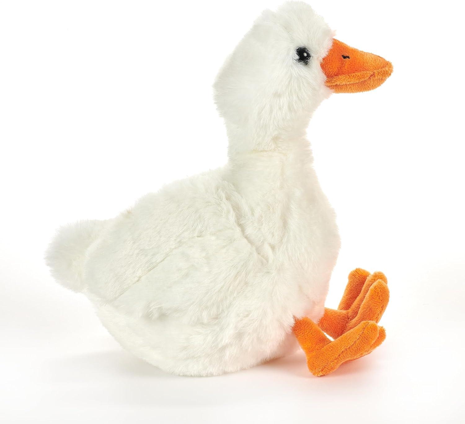 image:imageThe Petting Zoo Floppy Duck Stuffed Animal Plushie Gifts for Kids Wild Onez Wildlife Animals Duck Plush Toy 9 inches