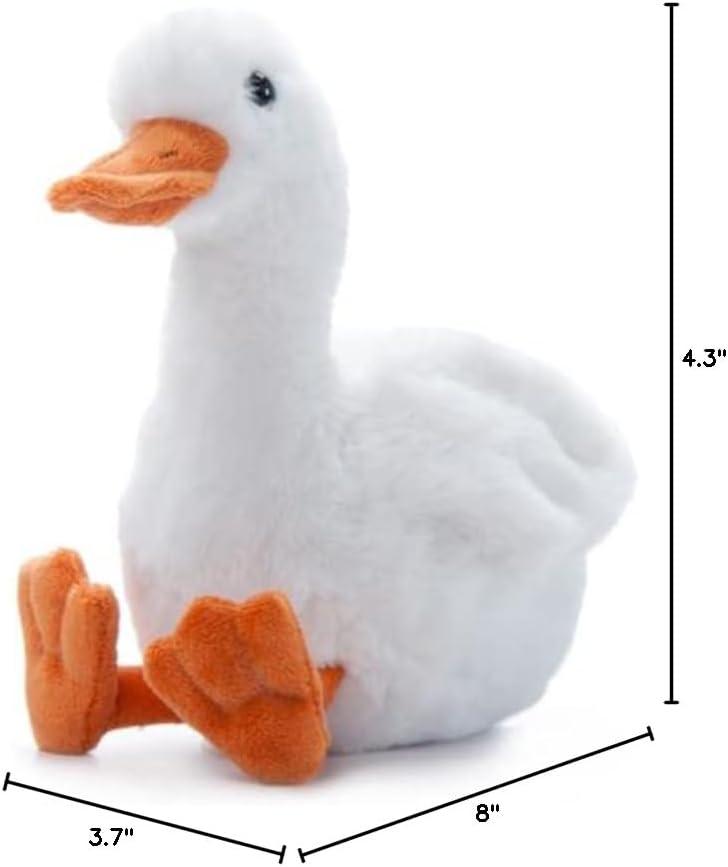 image:imageThe Petting Zoo Floppy Duck Stuffed Animal Plushie Gifts for Kids Wild Onez Wildlife Animals Duck Plush Toy 9 inches
