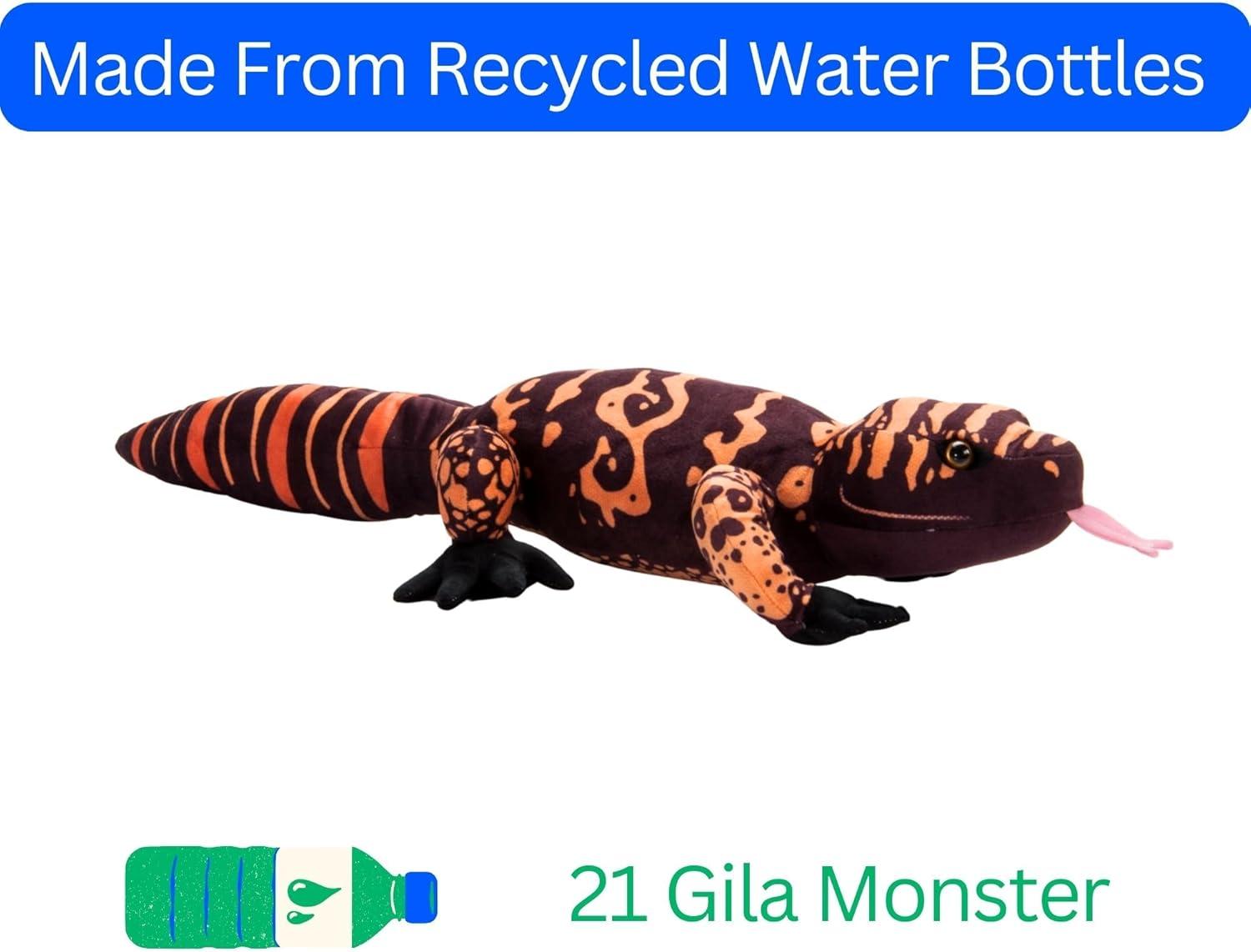 image:imageThe Petting Zoo Gila Monster Stuffed Animal Plushie Gifts for Kids Wild Onez Reptile Animals Lizard Plush Toy 21 Inches