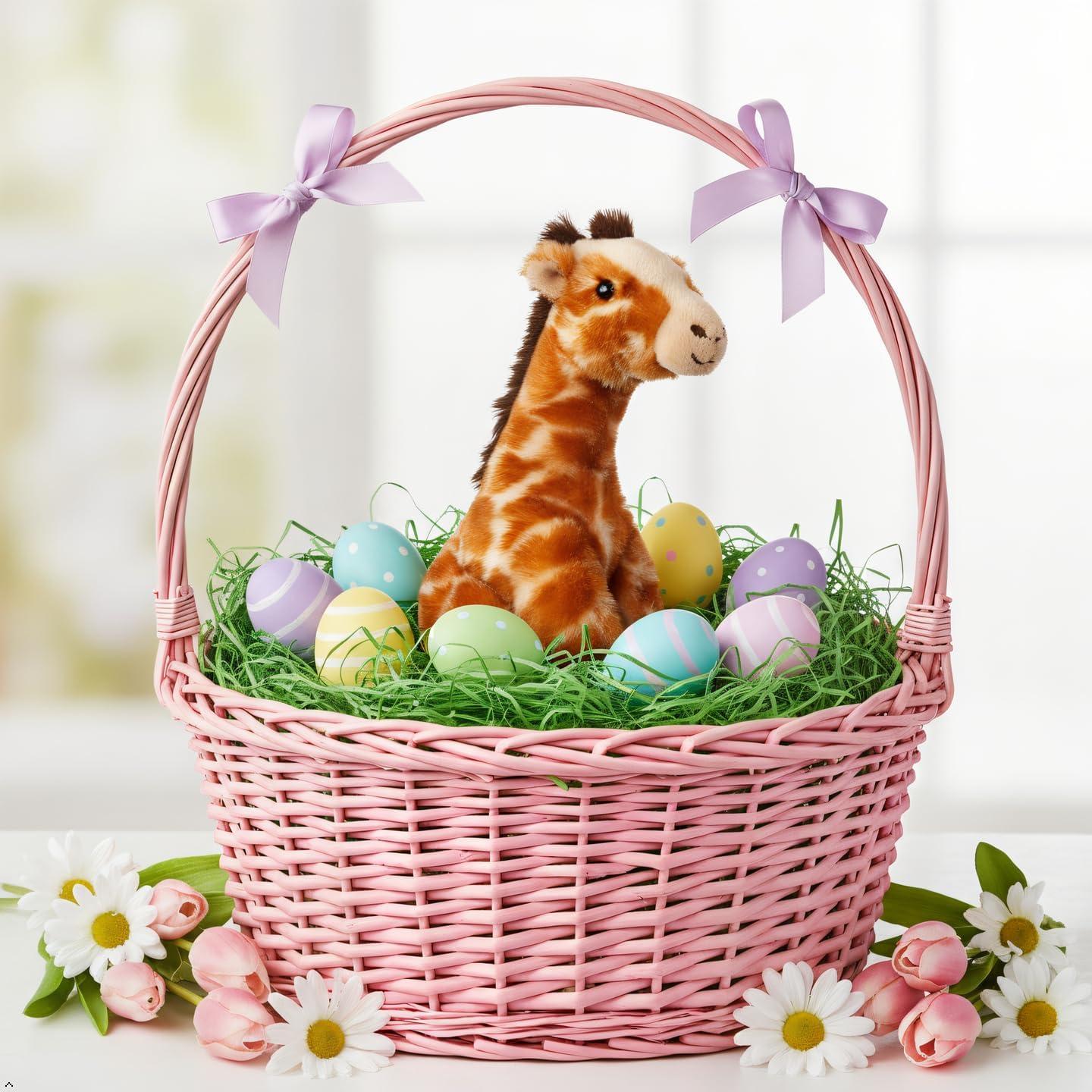 image:imageThe Petting Zoo Giraffe Stuffed Animal Plushie Gifts for Kids Wild Onez Babiez Zoo Animals Giraffe Plush Toy 6 inches6 in