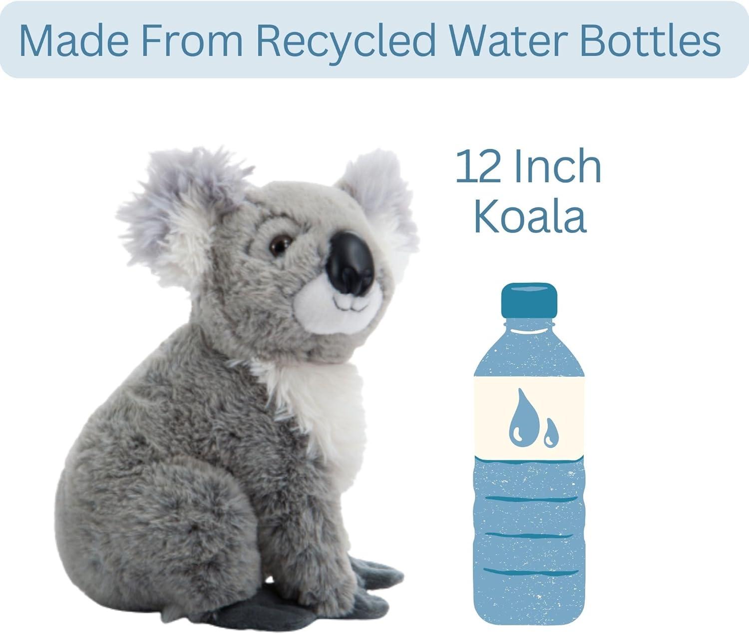 image:imageThe Petting Zoo Koala Stuffed Animal Gifts for Kids Wild Onez Zoo Animals Koala Plush Toy 12 inches