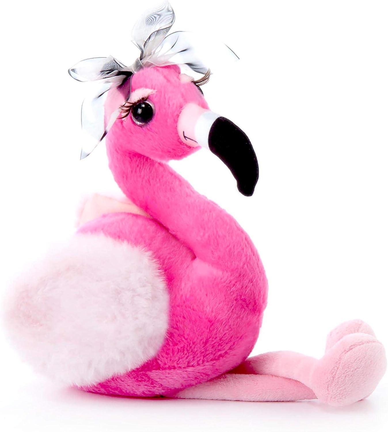 image:imageThe Petting Zoo Lashz Flamingo Stuffed Animal Gifts for Girls Flamingo Plush Toy 14 inches