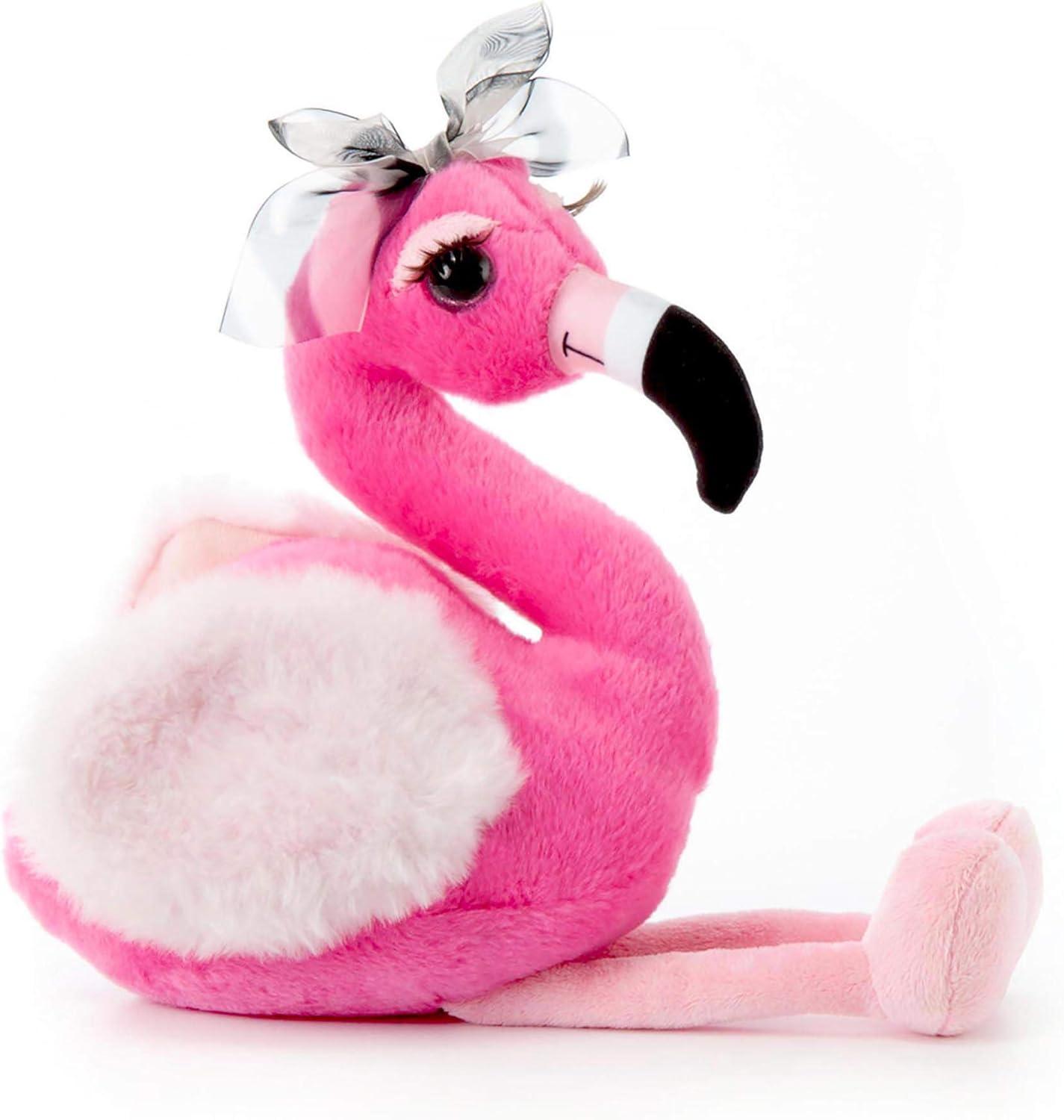 image:imageThe Petting Zoo Lashz Flamingo Stuffed Animal Gifts for Girls Flamingo Plush Toy 14 inches