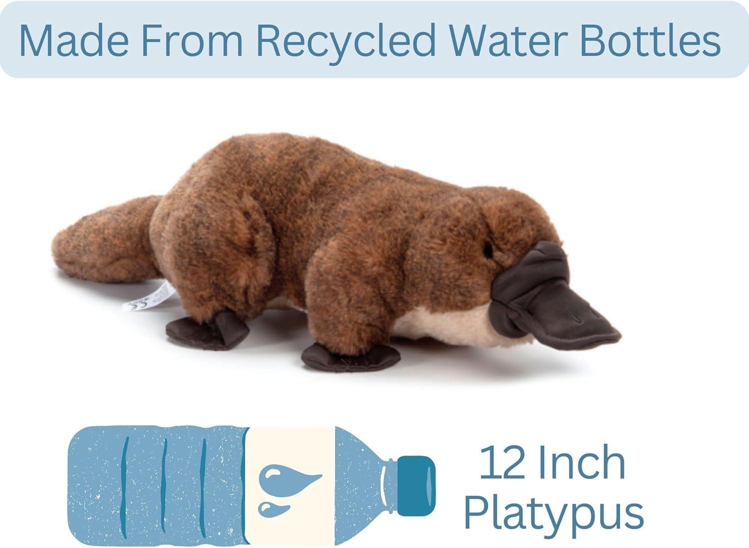 image:imageThe Petting Zoo Platypus Plushie Stuffed Animal Gifts for Kids Wild Onez Wildlife Animals Platypus Plush Toy 12 inches