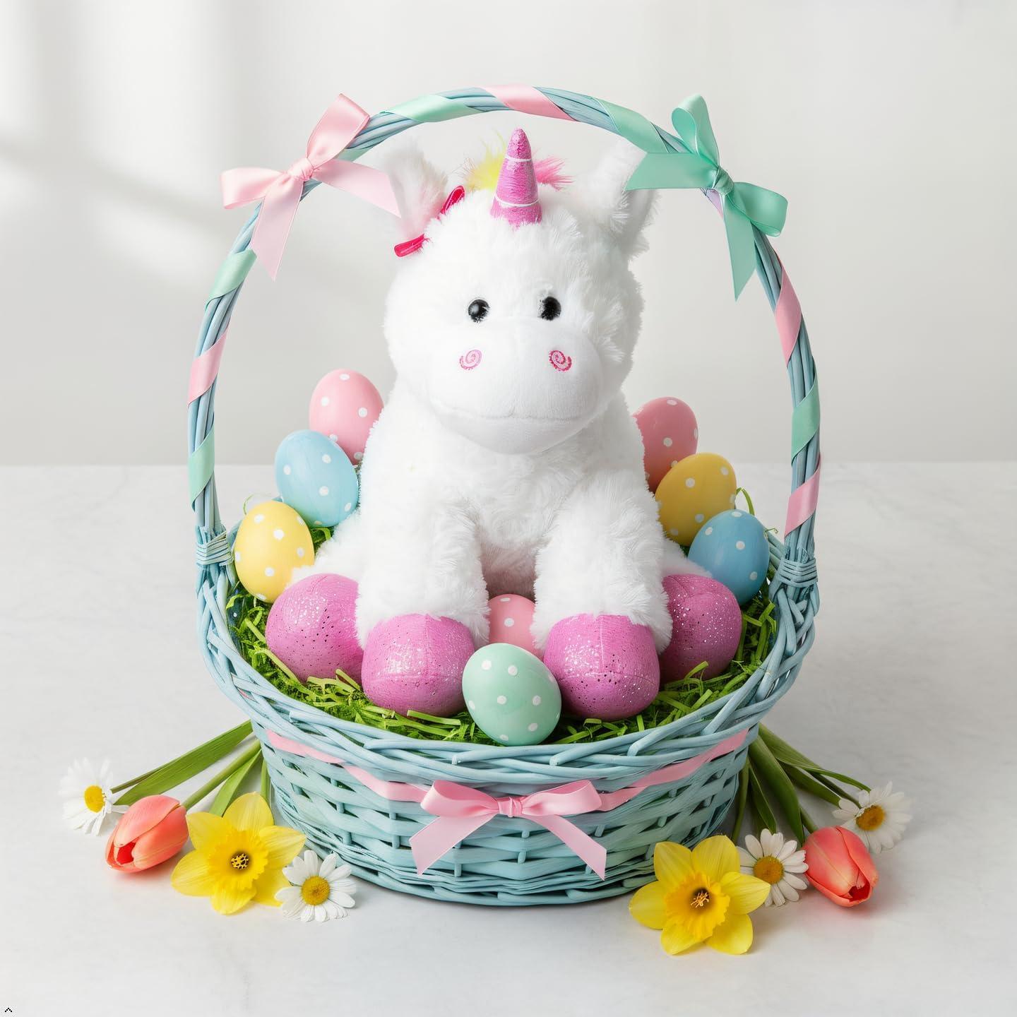 image:imageThe Petting Zoo Rainbow Unicorn Stuffed Animal Unicorn Gifts for Girls Plush Toy 11 inches