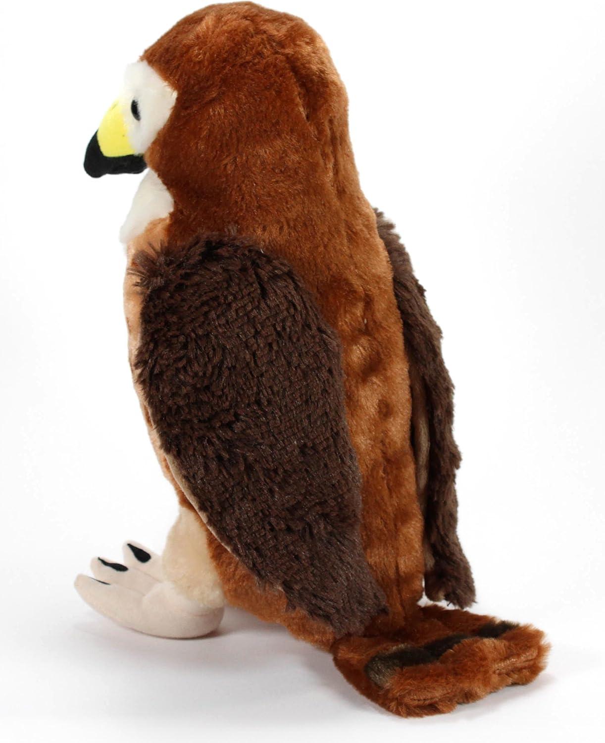image:imageThe Petting Zoo Red Tailed Hawk Stuffed Animal Plushie Gifts for Kids Wild Onez Zoo Animals Hawk Plush Toy 12 inches