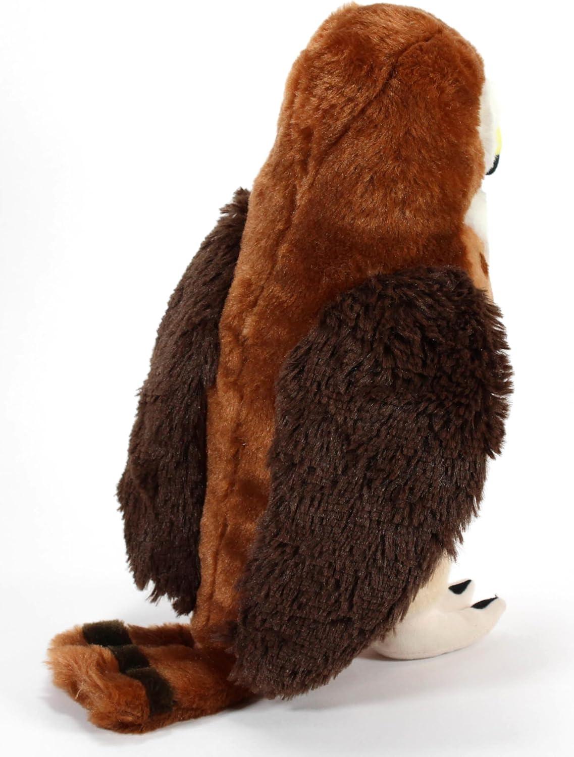 image:imageThe Petting Zoo Red Tailed Hawk Stuffed Animal Plushie Gifts for Kids Wild Onez Zoo Animals Hawk Plush Toy 12 inches