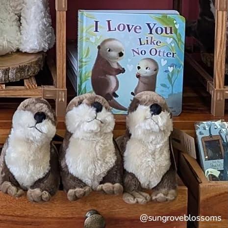 image:imageThe Petting Zoo River Otter Stuffed Animal Gifts for Kids Wild Onez Zoo Animals Running Plush Toy 18 Inches