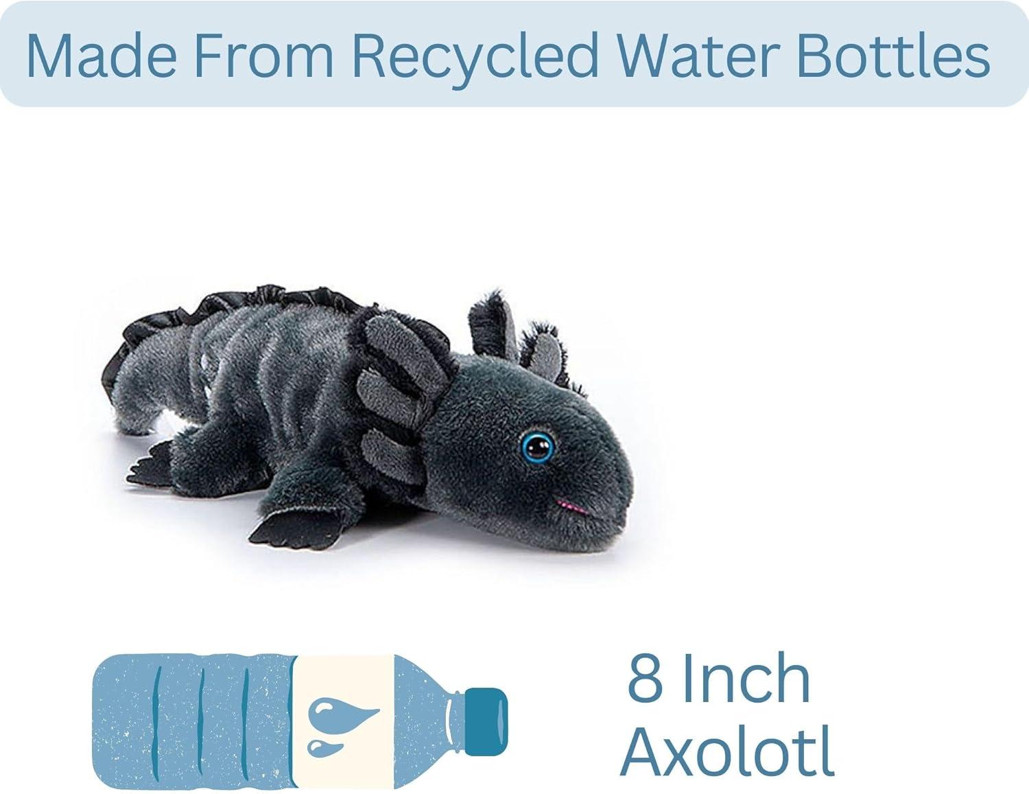 image:imageThe Petting Zoo Seahorse Stuffed Animal Plushie Gifts for Kids Scoopz Sealife Animals Seahorse Plush Toy 8 inchesBlack Axolotl