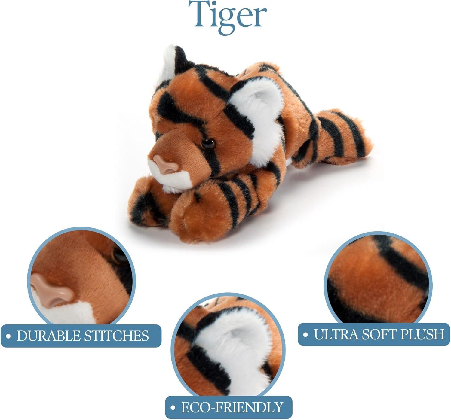 image:imageThe Petting Zoo Seahorse Stuffed Animal Plushie Gifts for Kids Scoopz Sealife Animals Seahorse Plush Toy 8 inchesOrange Tiger