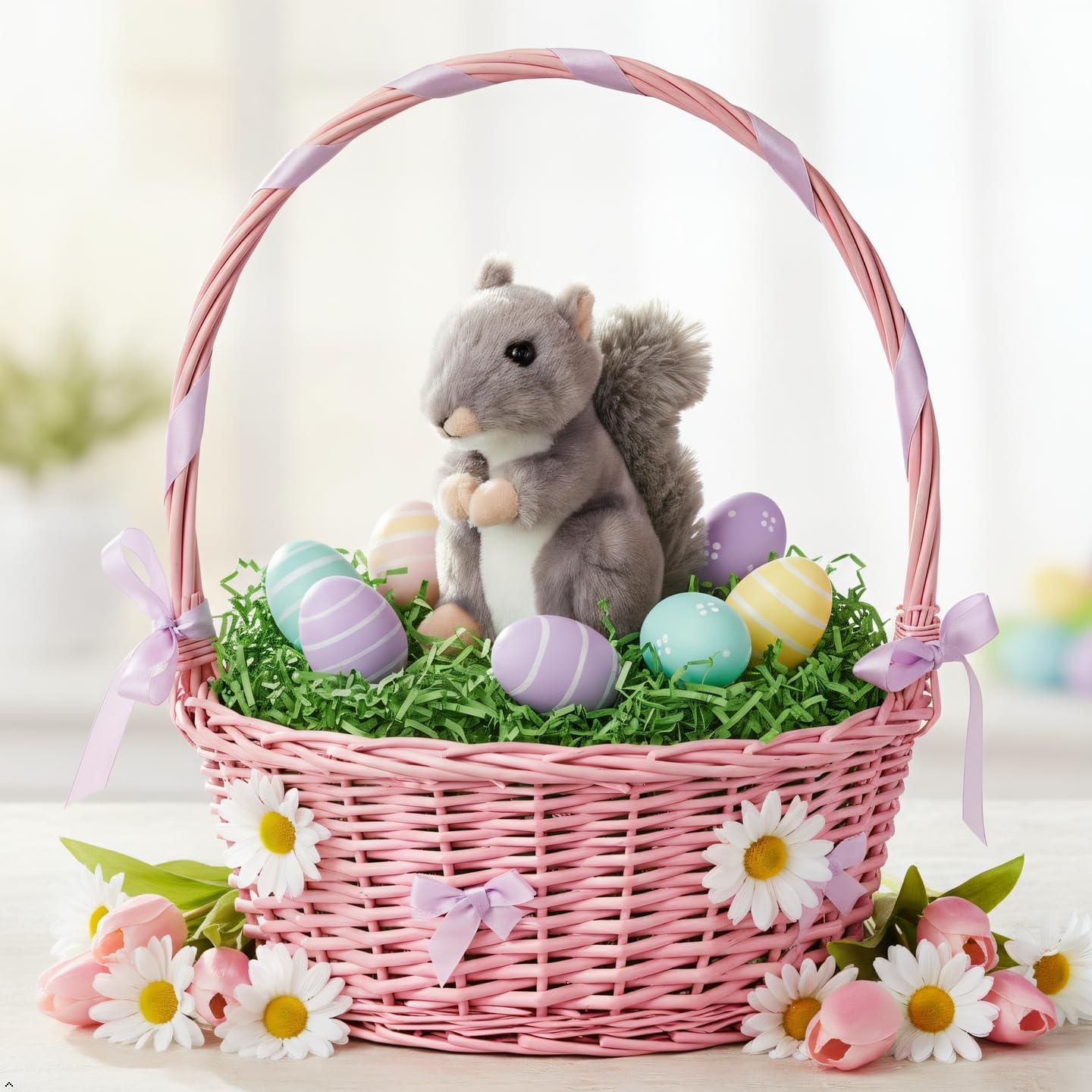 image:imageThe Petting Zoo Squirrel Stuffed Animal Plushie Gifts for Kids Wild Onez Babiez Wildlife Animals Squirrel Plush Toy 6 inches