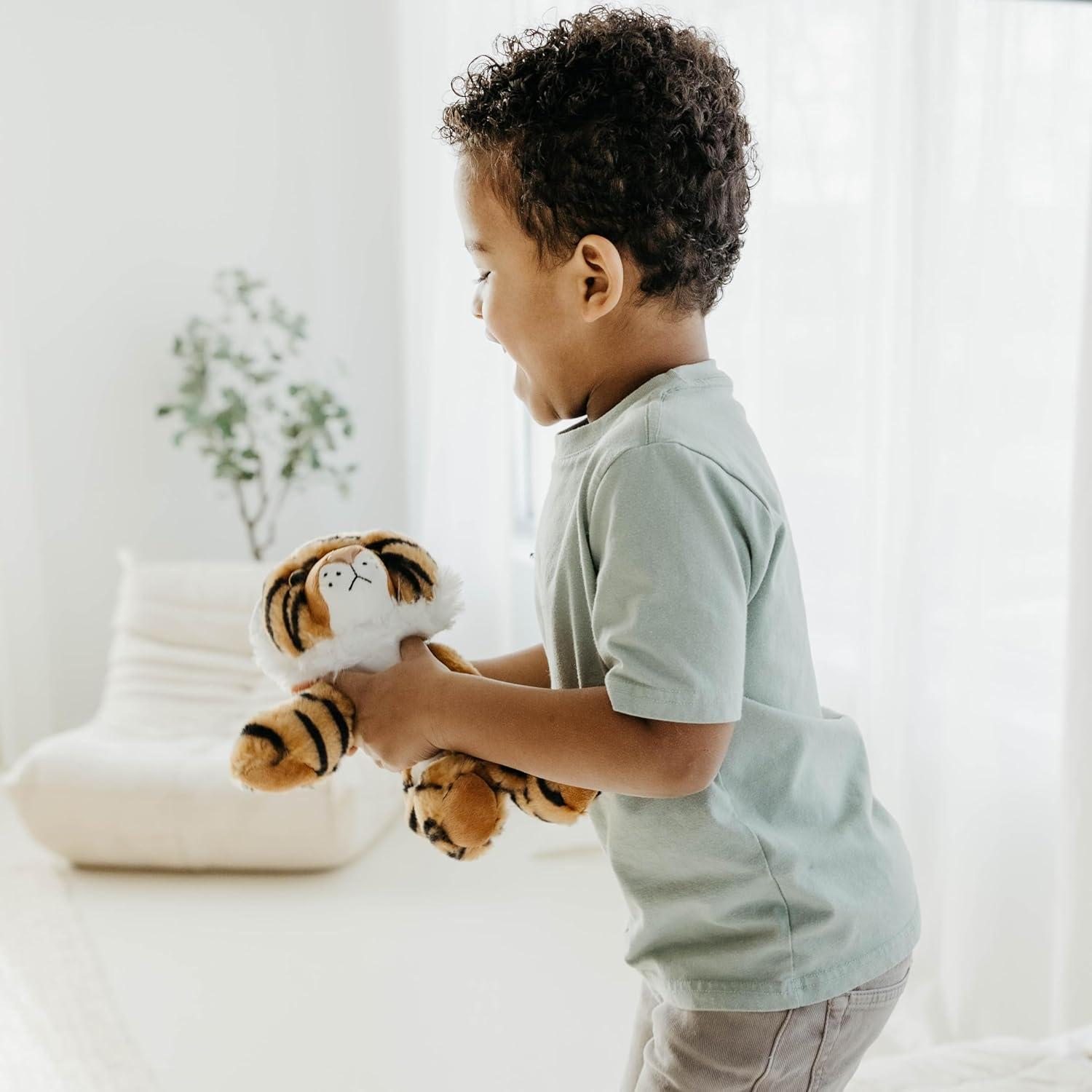 image:imageThe Petting Zoo Tiger Stuffed Animal Gifts for Kids Wild Onez Zoo Animals Tiger Plush Toy 9 inches8 inch