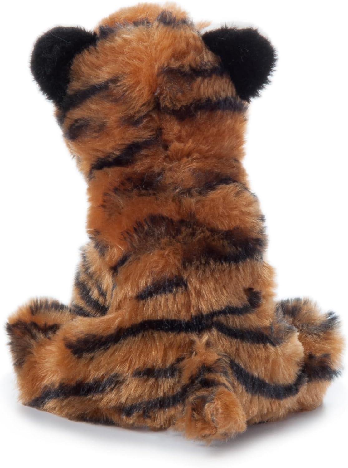image:imageThe Petting Zoo Tiger Stuffed Animal Plushie Gifts for Kids Wild Onez Babiez Zoo Animals Orange Tiger Plush Toy 6 inches6 in