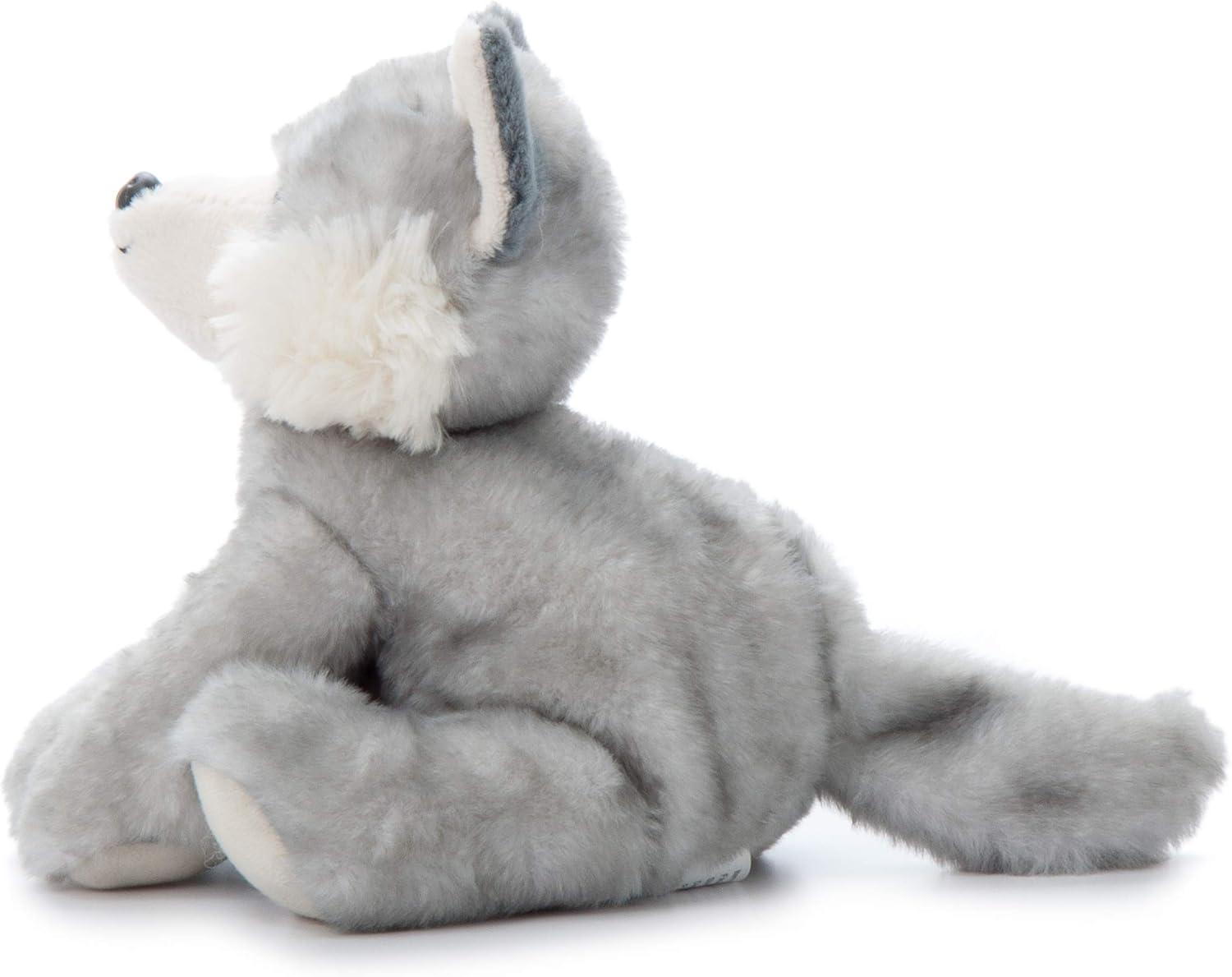 image:imageThe Petting Zoo Wolf Stuffed Animal Gifts for Kids Wild Onez Zoo Animals Grey Wolf Plush Toy 9 inchesSmall Pack of 2