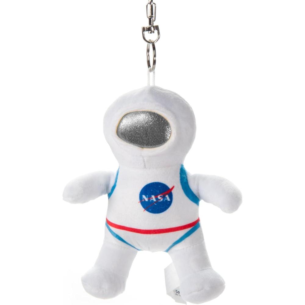 image:imageThe Petting Zoo Astronaut Stuffed Animal Plushie Backpack Clip Gifts for Kids Space Animals Astronaut Plush Toy 5 inches