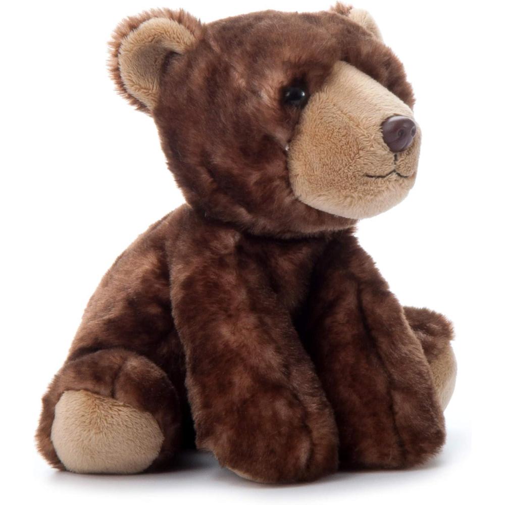 image:imageThe Petting Zoo Brown Bear Stuffed Animal Gifts for Kids Wild Onez Zoo Animals Brown Bear Plush Toy 9 inches8 inch