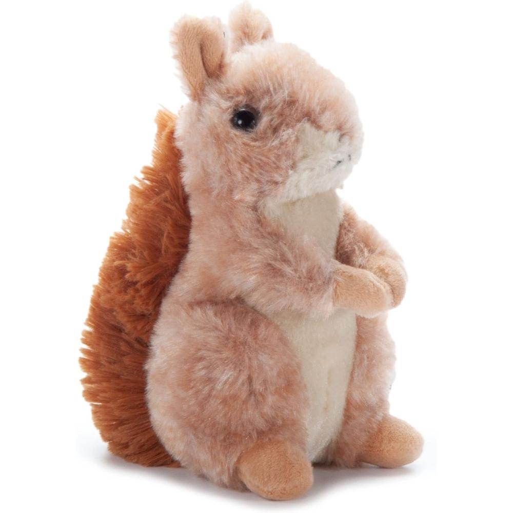 image:imageThe Petting Zoo Brown Squirrel Stuffed Animal Plushie Gifts for Kids Wild Onez Babiez Wildlife Animals Squirrel Plush Toy 6 inches