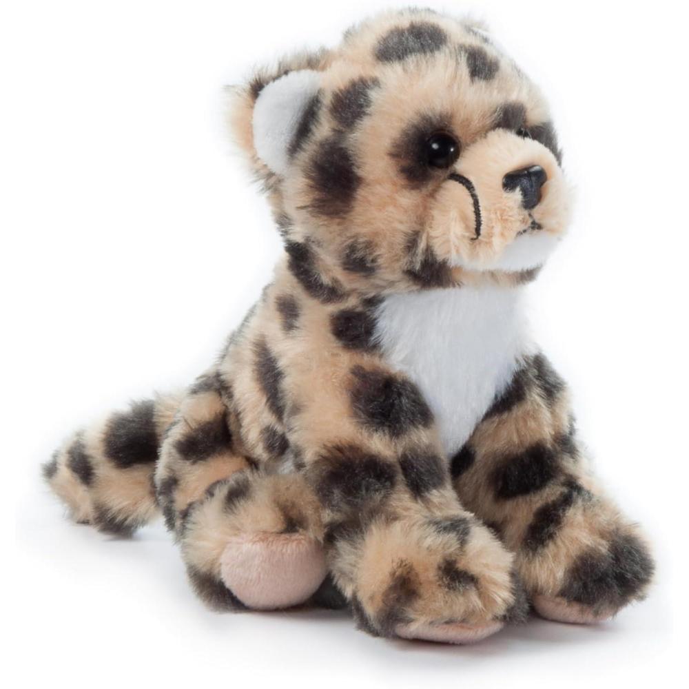 image:imageThe Petting Zoo Cheetah Stuffed Animal Plushie Gifts for Kids Wild Onez Babiez Zoo Animals Cheetah Plush Toy 6 inches