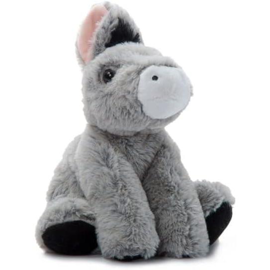 image:imageThe Petting Zoo Floppy Donkey Stuffed Animal Plushie Gifts for Kids Wild Onez Wildlife Animals Donkey Plush Toy 9 Inches