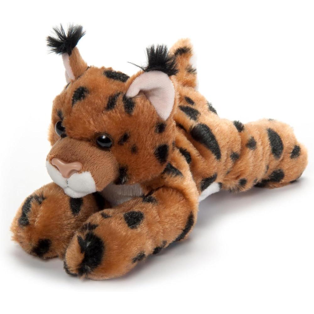 image:imageThe Petting Zoo Grey Wolf Stuffed Animal Plushie Gifts for Kids Scoopz Wildlife Animals Wolf Plush Toy 8 inchesBobcat
