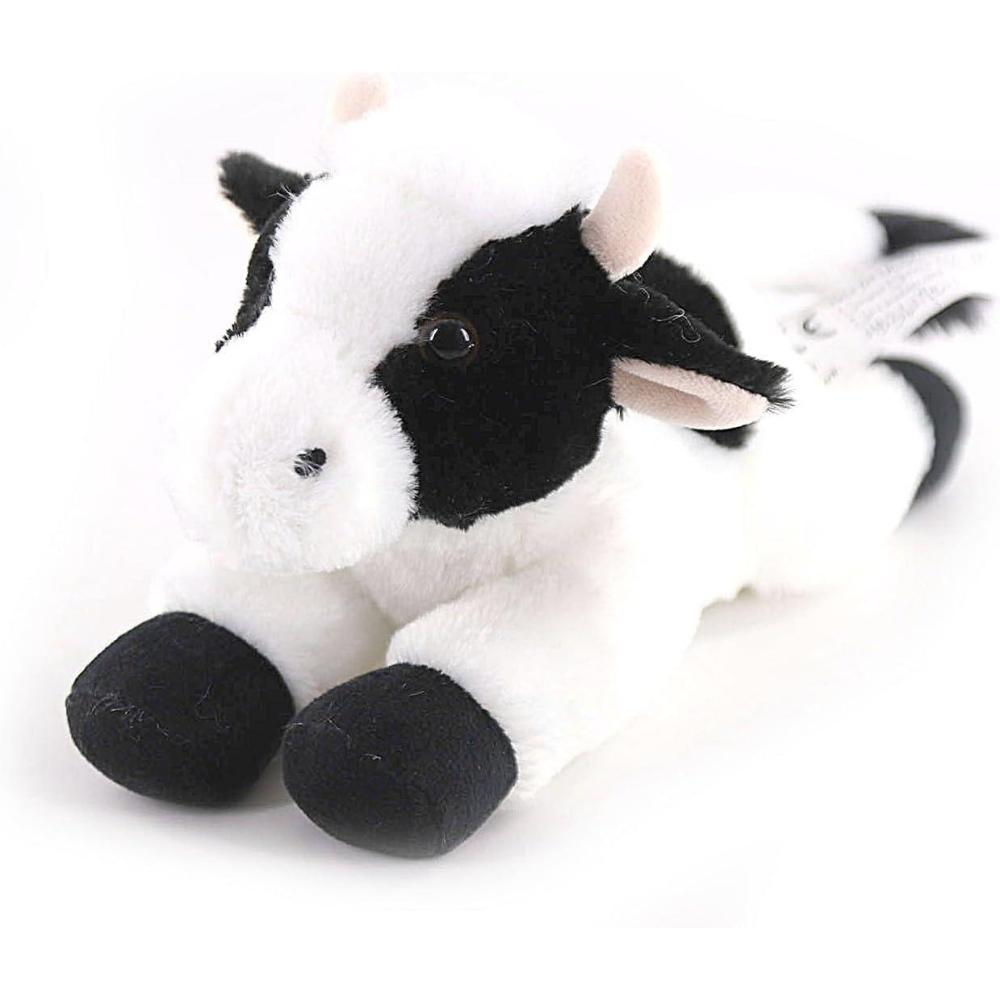 image:imageThe Petting Zoo Grey Wolf Stuffed Animal Plushie Gifts for Kids Scoopz Wildlife Animals Wolf Plush Toy 8 inchesCow