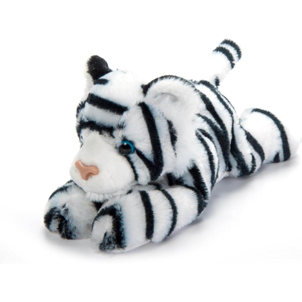 image:imageThe Petting Zoo Grey Wolf Stuffed Animal Plushie Gifts for Kids Scoopz Wildlife Animals Wolf Plush Toy 8 inchesWhite Tiger