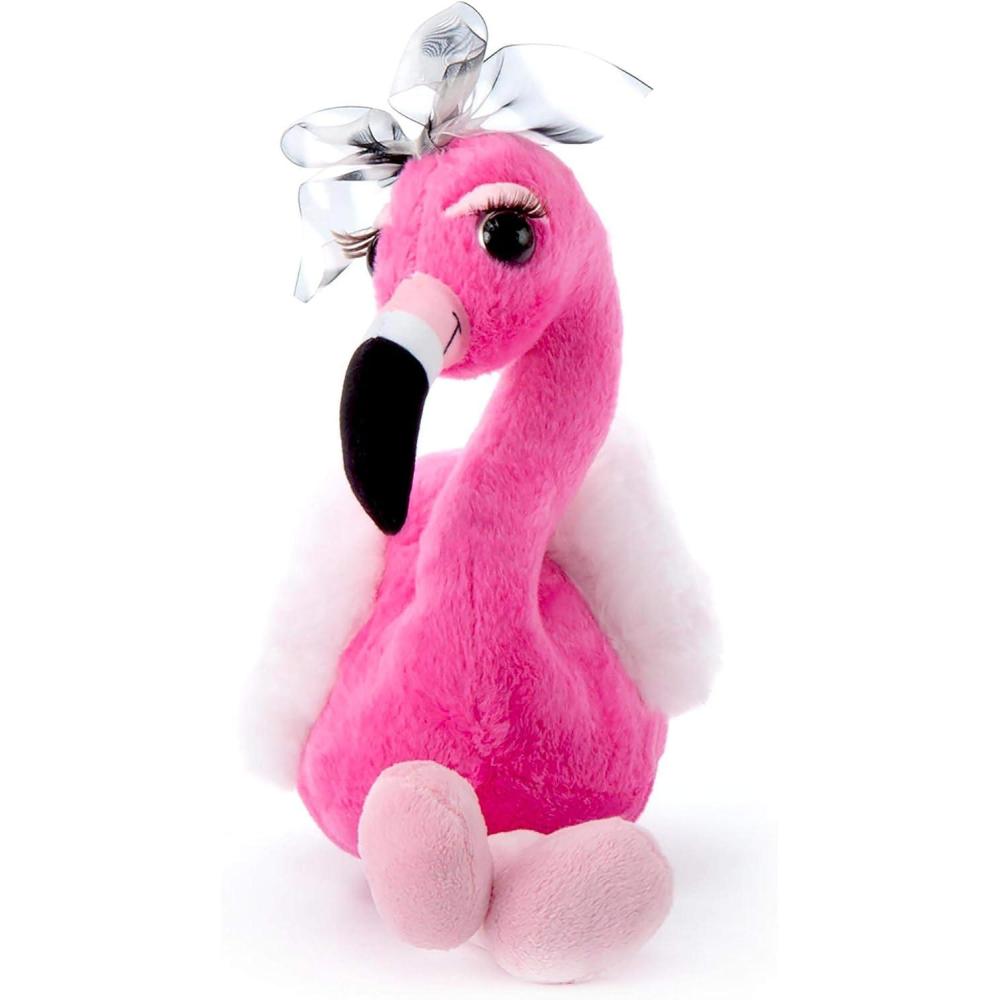 image:imageThe Petting Zoo Lashz Flamingo Stuffed Animal Gifts for Girls Flamingo Plush Toy 14 inches