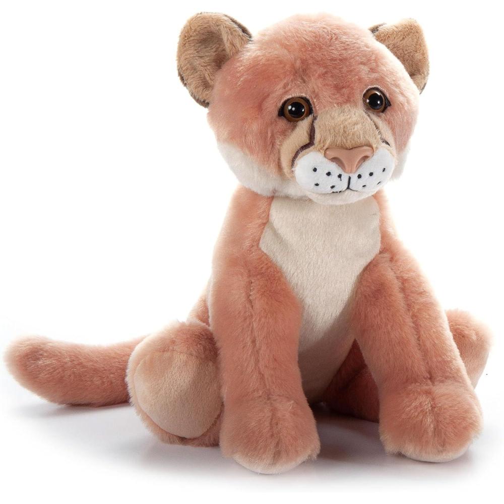 image:imageThe Petting Zoo Mountain Lion Stuffed Animal Gifts for Kids Wild Onez Zoo Animals Mountain Lion Plush Toy Sitting 12 inches