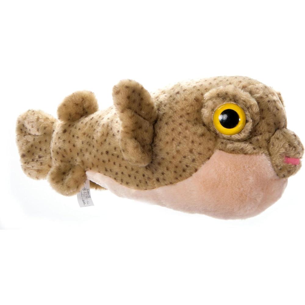 image:imageThe Petting Zoo Pufferfish Stuffed Animal Plushie Gifts for Kids Wild Onez Sealife Animals Pufferfish Plush Toy 15 Inches