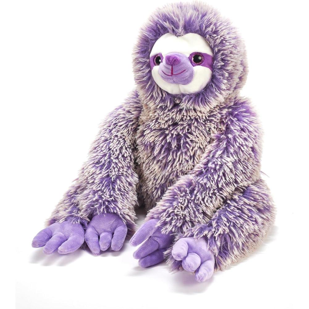 image:imageThe Petting Zoo Purple Sloth Stuffed Animal Gifts for Kids Purple Pazzion Sloth Plush Toy 20 inches