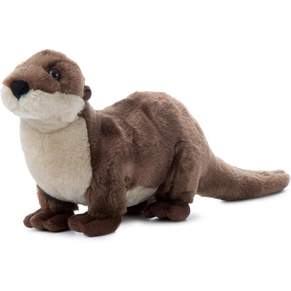 image:imageThe Petting Zoo River Otter Stuffed Animal Gifts for Kids Wild Onez Zoo Animals Running Plush Toy 18 Inches