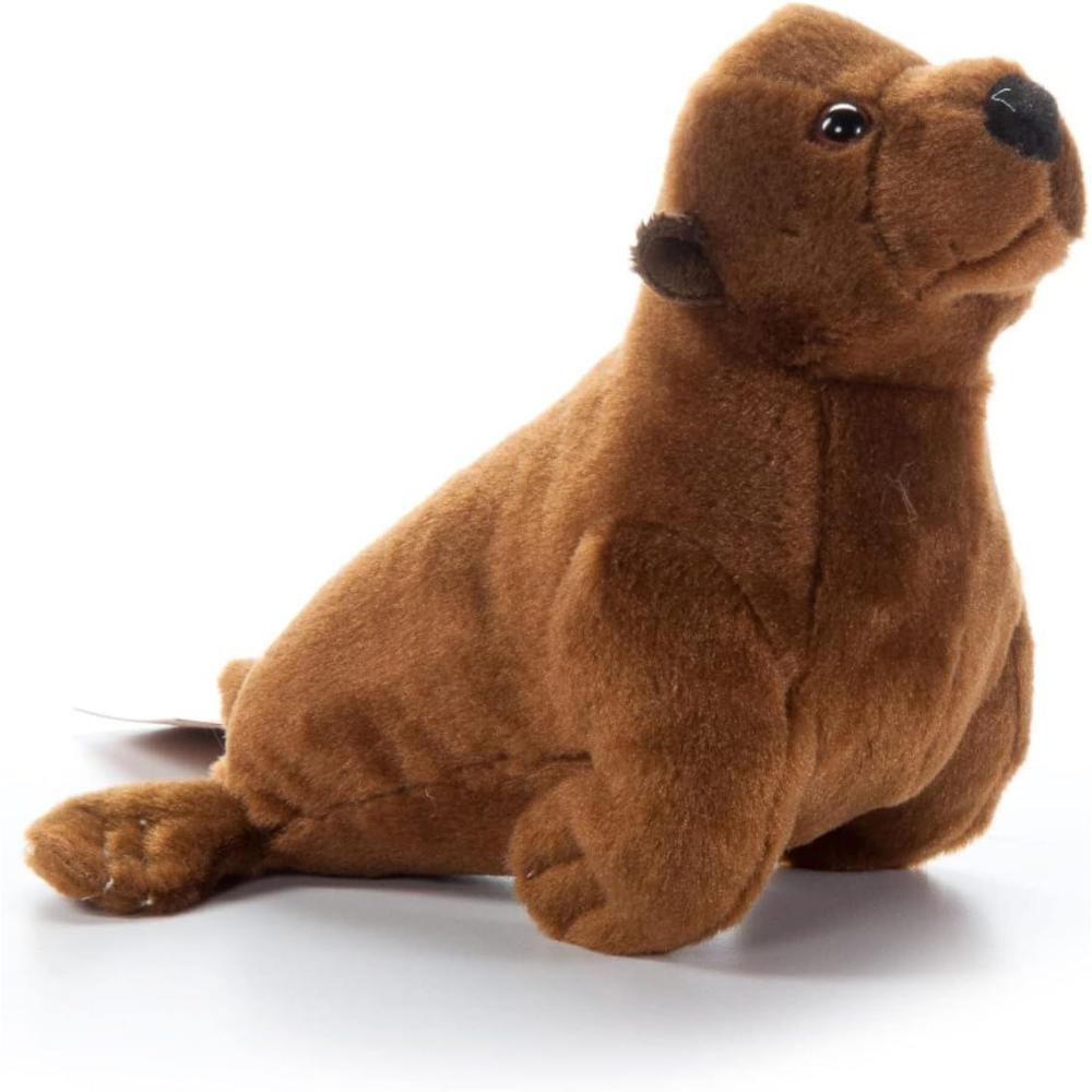 image:imageThe Petting Zoo Sea Lion Stuffed Animal Plushie Gifts for Kids Wild Onez Babiez Sealife Animals Sea Lion Plush Toy 8 inches