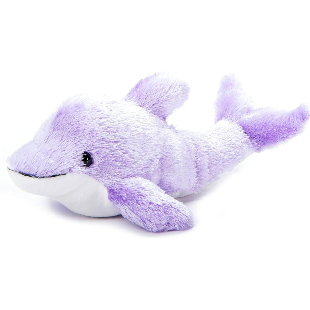 image:imageThe Petting Zoo Seahorse Stuffed Animal Plushie Gifts for Kids Scoopz Sealife Animals Seahorse Plush Toy 8 inchesPurple Dolphin
