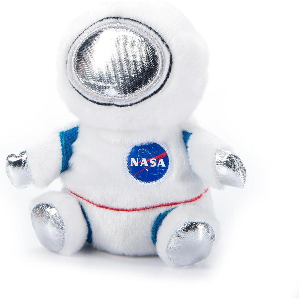 image:imageThe Petting Zoo Space Astronaut Stuffed Animal Plushie Gifts for Kids Nuggetz Animals Astronaut Plush Toy 6 inches