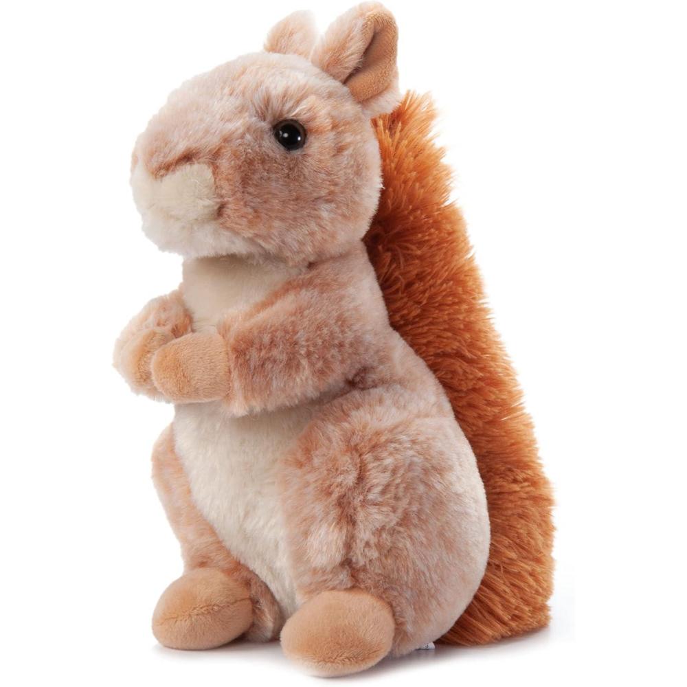 image:imageThe Petting Zoo Squirrel Stuffed Animal Plushie Gifts for Kids Wild Onez Wildlife Animals Brown Squirrel Plush Toy 9 inches