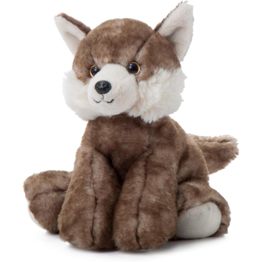 image:imageThe Petting Zoo Timber Wolf Stuffed Animal Gifts for Kids Wild Onez Zoo Animals Timber Wolf Plush Toy 9 inches
