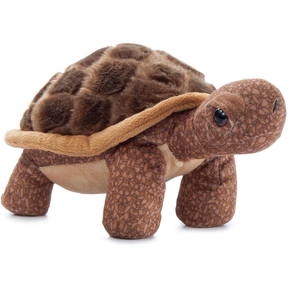 image:imageThe Petting Zoo Tortoise Stuffed Animal Plushie Gifts for Kids Wild Onez Farm Animals Tortoise Plush Toy 9 Inches