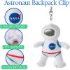 The Petting Zoo Astronaut Stuffed Animal Plushie Backpack Clip, Gifts for Kids, Space Animals, Astronaut Plush Toy, 5 inches