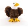 The Petting Zoo Bald Eagle Stuffed Animal Plushie, Gifts for Kids, Earth Keeperz Wildlife Animals, Zoologee Brown Bald Eagle Plush Toy, 10 inches