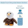 The Petting Zoo Bald Eagle Stuffed Animal Plushie, Gifts for Kids, Nuggetz Wildlife Animals, Eagle Plush Toy, 6 inches