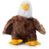 The Petting Zoo Bald Eagle Stuffed Animal Plushie, Gifts for Kids, Wild Onez Babiez Zoo Animals, Eagle Plush Toy 6 inches(6 in)