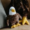 The Petting Zoo Bald Eagle Stuffed Animal Plushie, Gifts for Kids, Wild Onez Babiez Zoo Animals, Eagle Plush Toy 6 inches(6 in (Pack of 2))