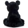 The Petting Zoo Bear Stuffed Animal, Gifts for Kids, Wild Onez Zoo Animals, Black Bear Plush Toy 9 inches(Small)
