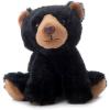 The Petting Zoo Bear Stuffed Animal, Gifts for Kids, Wild Onez Zoo Animals, Black Bear Plush Toy 9 inches(Small (Pack of 2))