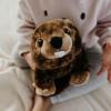 The Petting Zoo Beaver Stuffed Animal, Gifts for Kids, Wild Onez Zoo Animals, Beaver Plush Toy 12 inches