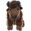 The Petting Zoo Bison Stuffed Animal, Gifts for Kids, Wild Onez Zoo Animals, Sitting Bison Plush Toy 12 inches