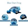 The Petting Zoo Blue Dart Frog Stuffed Animal Plushie, Gifts for Kids, Wild Onez Rainforest Animals, Dart Frog Plush Toy 9 inches